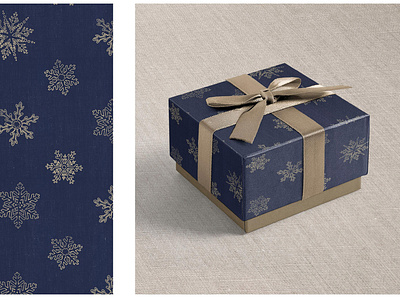 Wrapping Paper Gift - Pattern, Illustration, Branding, Packaging