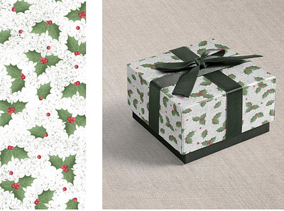 Wrapping Paper Gift - Pattern, Illustration, Branding, Packaging box brand branding concept design gift graphic design illustration logo paper pattern wrap wrapping