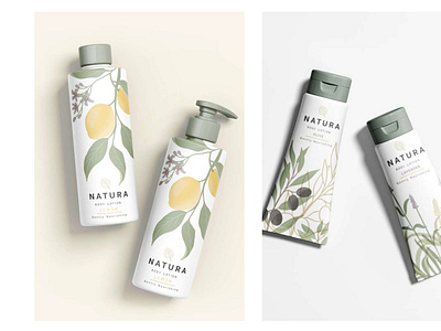 Natura Skincare - Branding, Labels, Logo, Packaging Design