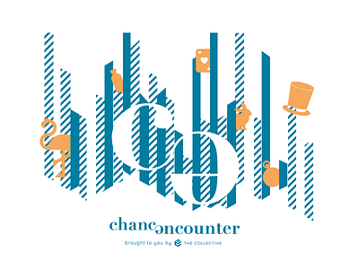 Chance Encounter design event graphic design identity