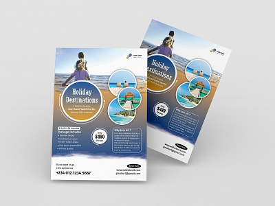 Travel Flyer Design Template