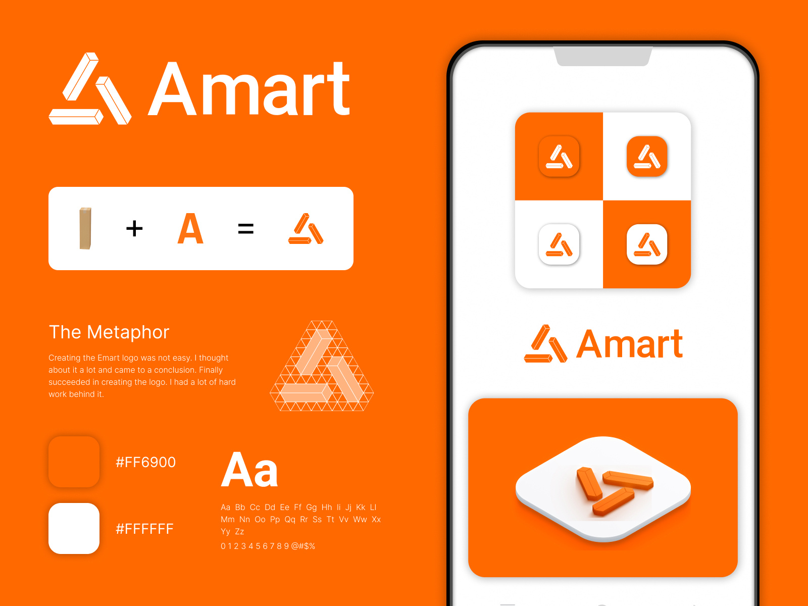 Amart Logo and Brand Guideline by Sofiqur Rahman on Dribbble