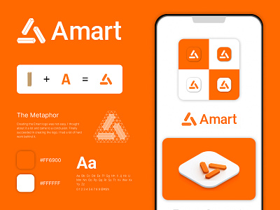 Amart E-commerce Logo and Brand Guideline