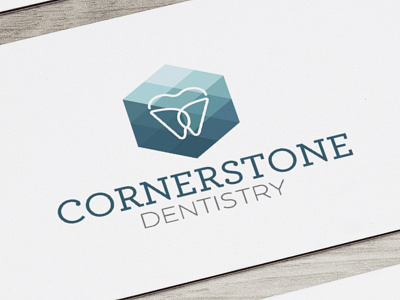 Cornerstone Dentistry Branding branding design identity logo