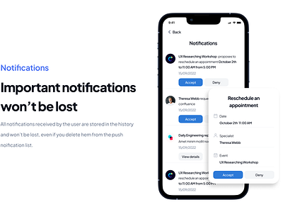 Notifications design mention mobile design notification notification ui pop up schedule thong bao