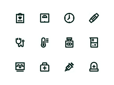 Healthmate Icons black icon