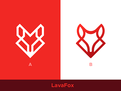 LavaFox - Logo Concepts app brand branding design fox golden graphic design illustration lava logo ui vector