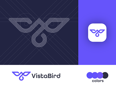 VistaBird - Brand Identity Design