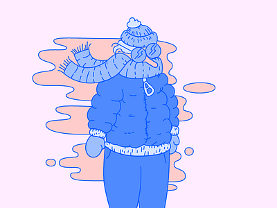Winter has come! illustration