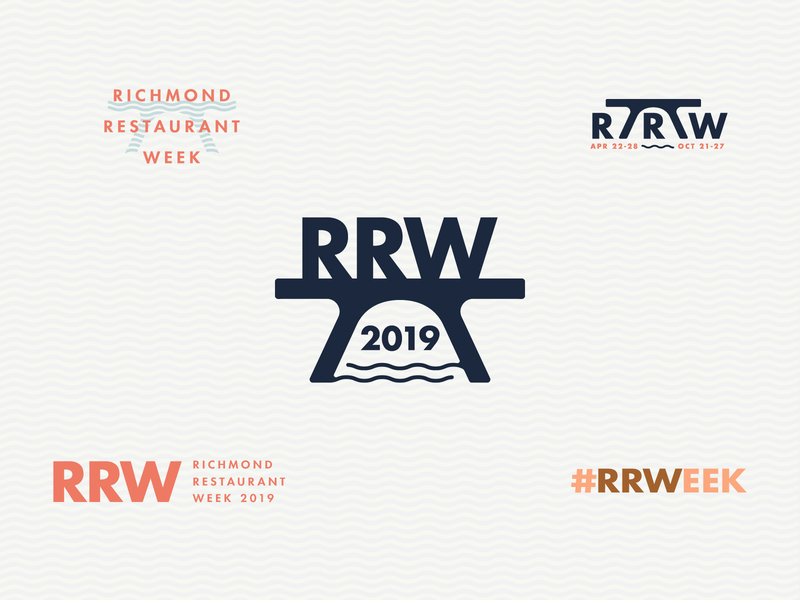 Richmond Restaurant Week re-branding restaurant richmond branding logo typografia