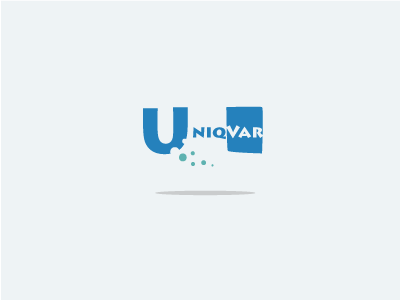 UniqVar idea letters logo