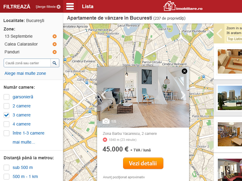 Responsive map web map responsive search real estate property form