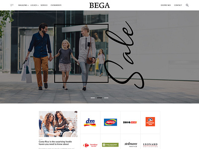 BEGA Shopping Center by Mihai Mări on Dribbble