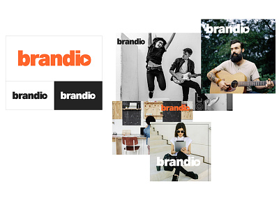 Logo Brandio branding fresh identity logo modern