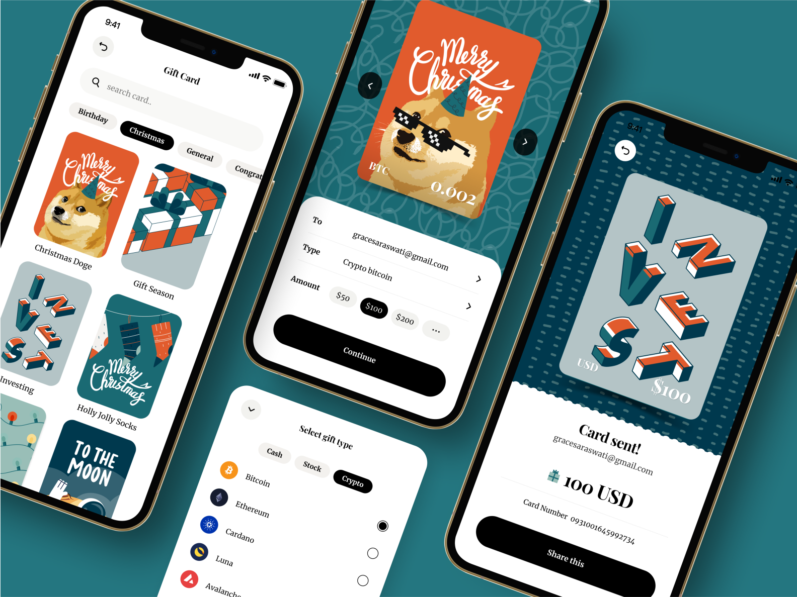 Gifting Mobile App UI UX by Grace Saraswati on Dribbble