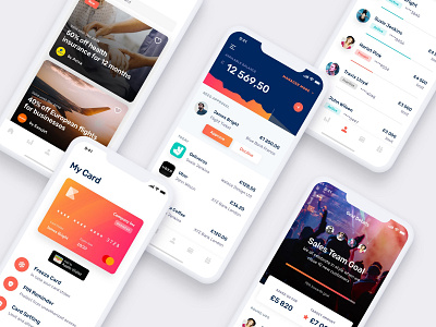 Finance Mobile App UI UX