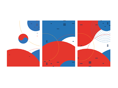 Graphic miscellaneous for korean event visual identity