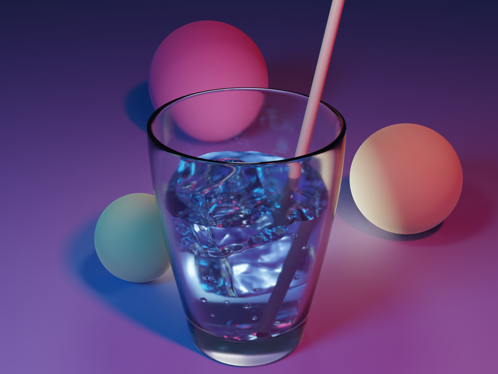 a-sip-of-water-by-adam-auksel-on-dribbble