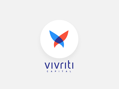 Vivriti Capital Branding branding clean identity lettering logo minimal typography wordmark