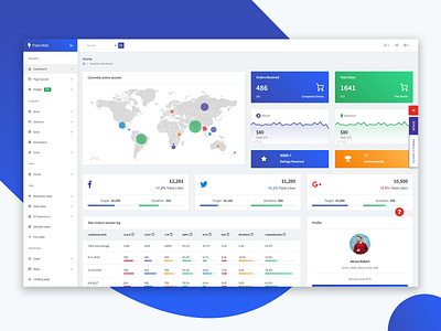 Flash Able Bootstrap 4 Admin Dashboard admin dashboard admin panel admin template bootstrap 4 bootstrap admin template creative admin dashboard creative admin template