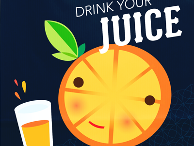 Drink Your Juice branding food illustration juice packaging retail