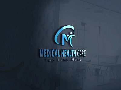Medical Health Care branding design graphic design lettermark logo logo logo design