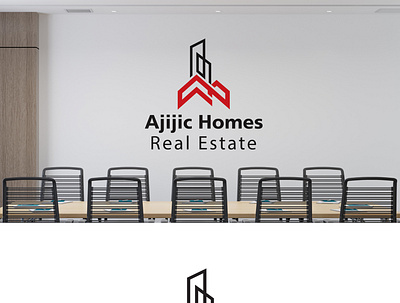 Real Estate Logo abstract logo branding design graphic design logo logo design