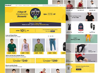 Sale landing Page clothing brand creative design e commerce interface landing page landingpage layout page product sale templet ui ui design uiux ux web design website