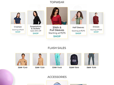 Landing Page - Shopping