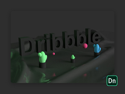 Dribbble 3D