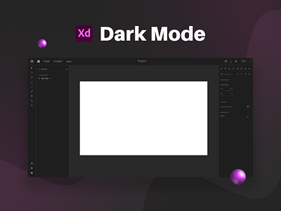 Adobe XD Dark Mode 2021