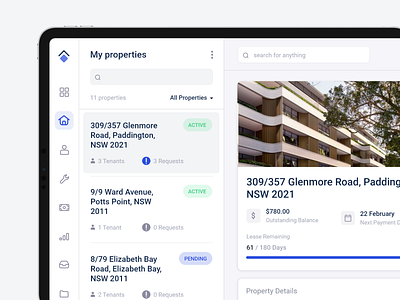 Property Management Dashboard