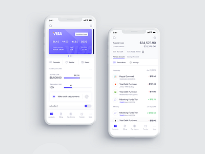 Personal Banking App by Monty Hayton on Dribbble