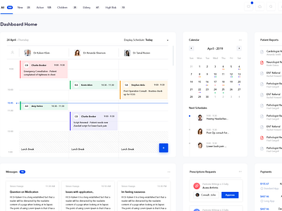 Healthcare Management Tool pt2 by Monty Hayton on Dribbble