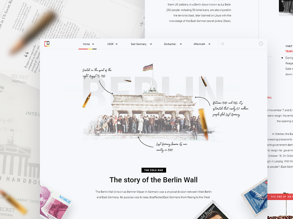 History Page designs, themes, templates and downloadable graphic elements on Dribbble