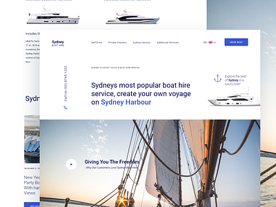 Luxury Boat Website