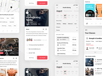 Fitness App pt.3 app app design clean design exercise fitness fitness app gym health healthy interface ios iphone map minimal search train ui ux web