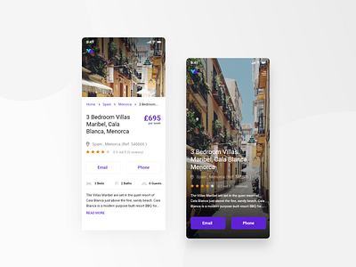 Hotel Booking Page Mobile app booking clean design flight booking holiday hotel interface ios iphone minimal mobile phone service travel trip ui ux vacation web