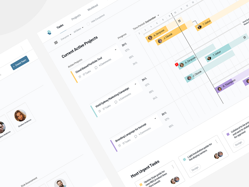 Project Management Tool pt.2 by Monty Hayton on Dribbble