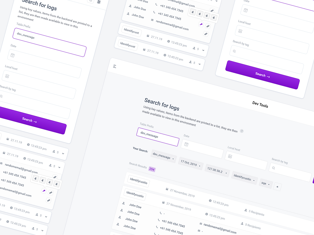 Developer Tools by Monty Hayton on Dribbble
