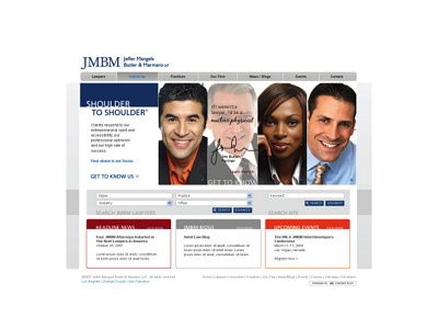 Law firm website