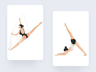 Yoga4 design illustration