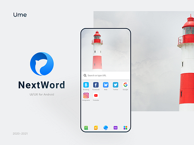 NextWord app design ui ux