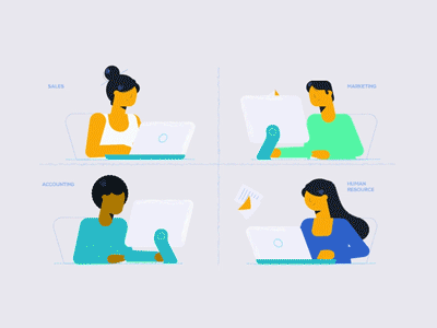 Communication 2 | Vera Explainer Video character communication earth explainer explainer video file transfer gif globe minimal motion graphics paper what a story