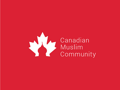 Canadian Muslim Community branding canada community hidden meaning logo islam logo logo designing muslim visual identity