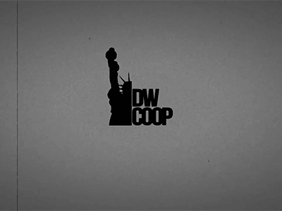 Logo Animation | DW Coop animated logo film production gif iconic icons logo animation movie quick logo animation shooting simple logo gif studio