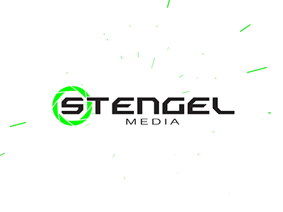 Logo Animation | Stengel Media animated logo camera clean flash gif logo logo animation photography reveal shutter simple studio logo