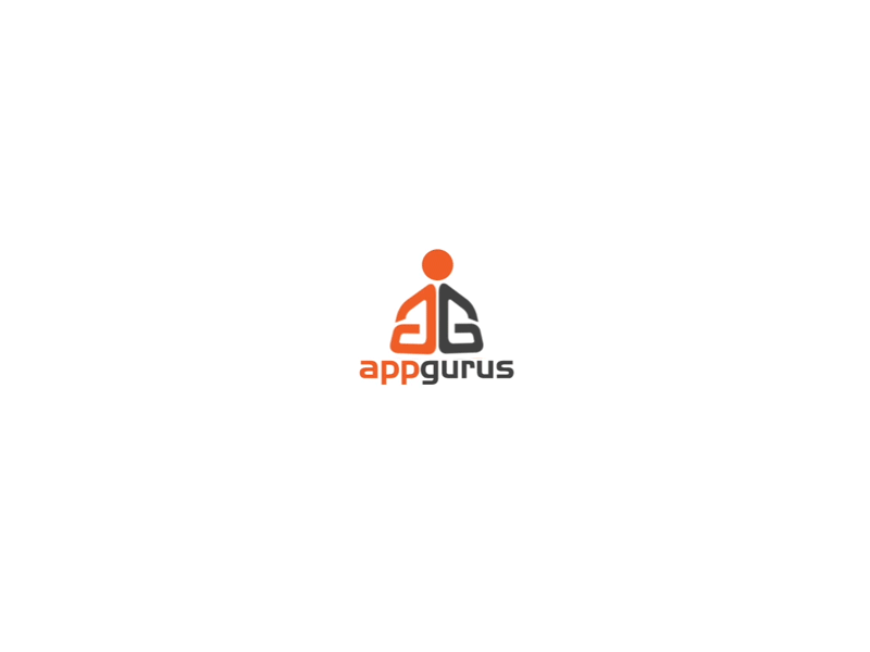 Email signature logo animation for appgurus flat logo logo 3d logoanimation minimal minimallogoanimation professsional what a story