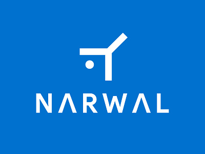 Visual Branding for an IT company Narwal abstract logo best branding best logo code logo fish logo it logo logodesign minimal minimal abstract narwhale simple logo