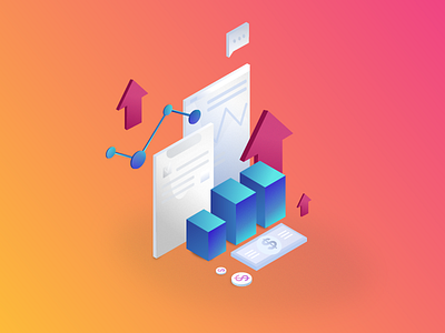 isometric icon app design draw gradient graphics icons illustration ios isometric ui user ux